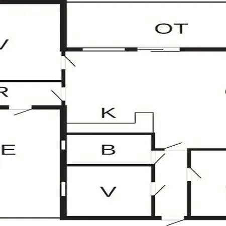 Prázdninový dům 6 Person In *